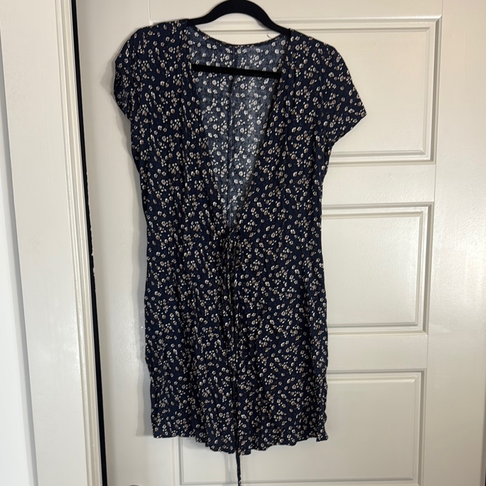 Floral Navy Dress